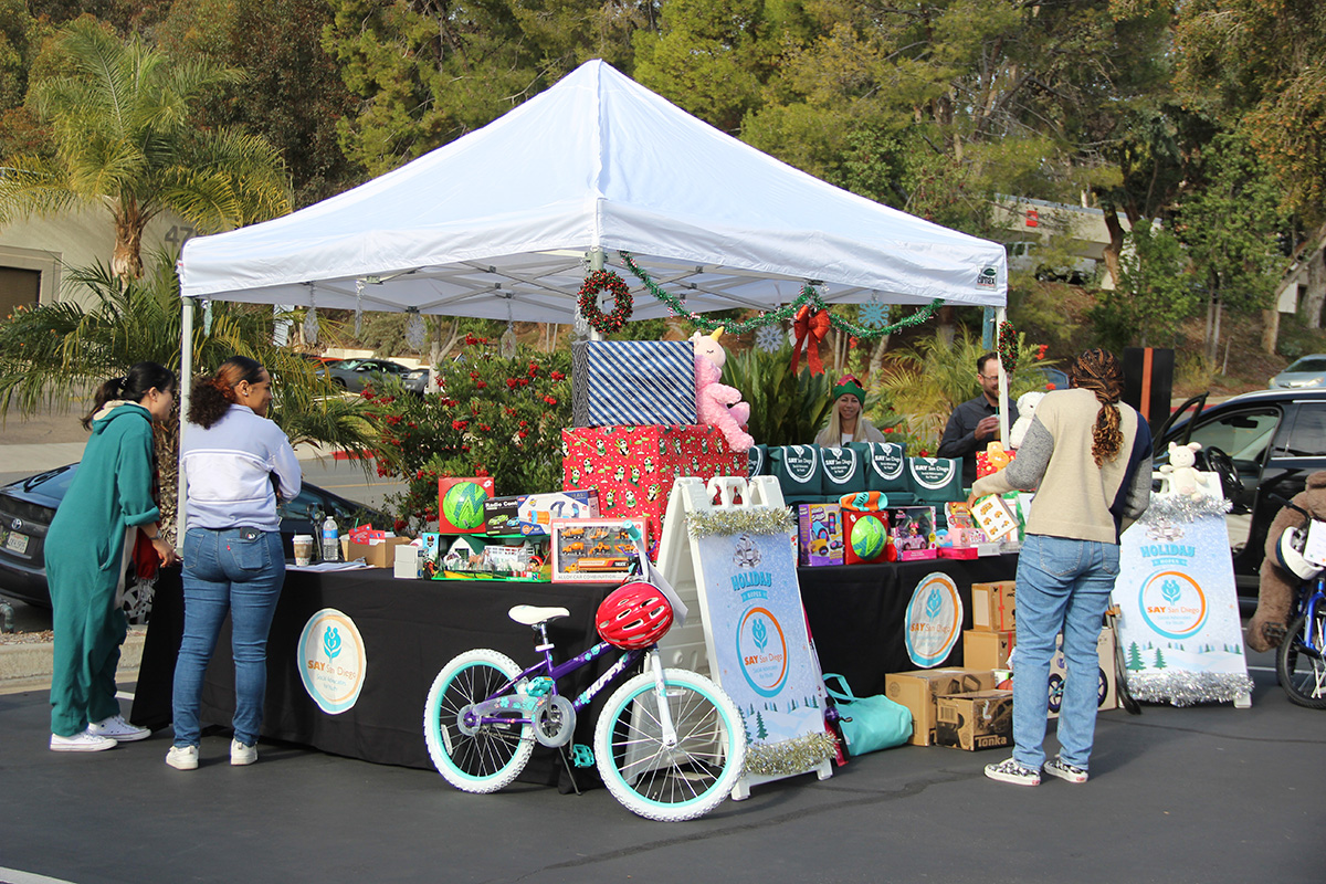 Photo from SAY San Diego's Holiday Hopes 2023 Event