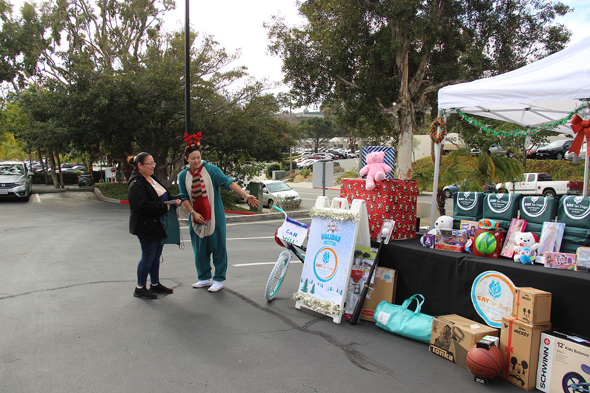 Photo from SAY San Diego's Holiday Hopes 2023 Event